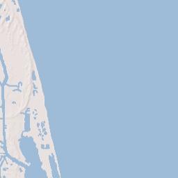 Juno Beach Florida Terrain Map