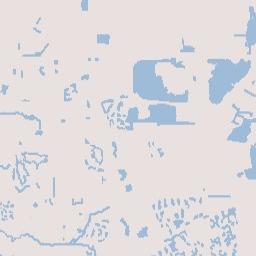 Three Oaks Florida Terrain Map