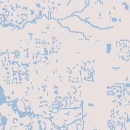 Willoughby Acres Florida Terrain Map