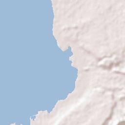 Ginowan Shi Terrain Map