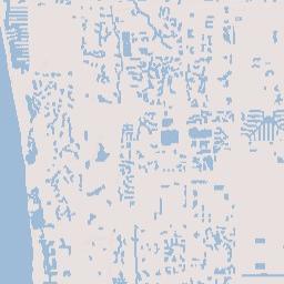 Vanderbilt Beach Florida Terrain Map