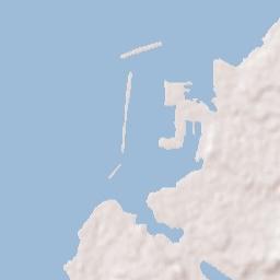 Okinawa, Japan Terrain Map