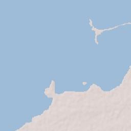 Madīnat ash Shamāl Terrain Map