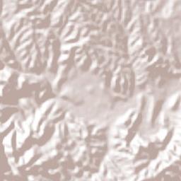 San Bernardo Terrain Map