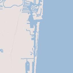 Port Everglades Florida Terrain Map