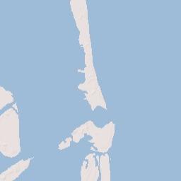 South Padre Island Terrain Map