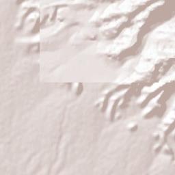 Higueras Nuevo León Terrain Map
