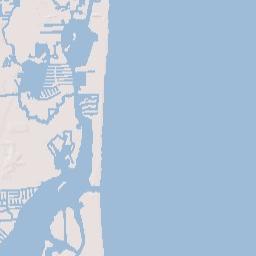Sunny Isles Florida Terrain Map