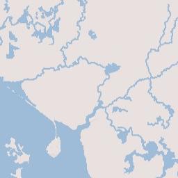 Plantation Island Florida Terrain Map