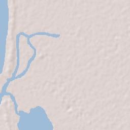 Las Grullas Margen Derecha Terrain Map