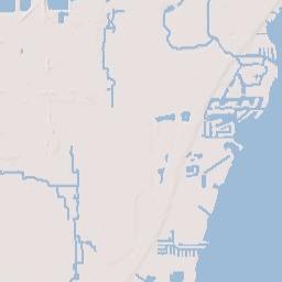 Suniland Florida Terrain Map