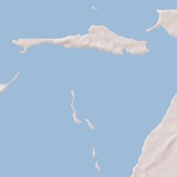 Spanish Wells Terrain Map