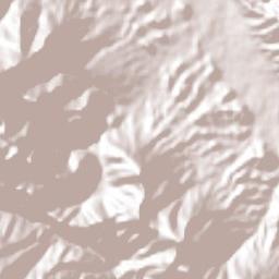 Puerto Genovevo Santiago Terrain Map