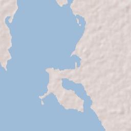 Puerto San Carlos Terrain Map