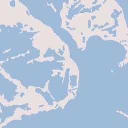 Sugarloaf Shores Florida Terrain Map