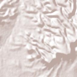 Santa Clara Terrain Map