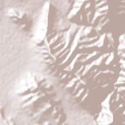 La Ascensión Terrain Map