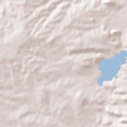 El Cazadero Terrain Map