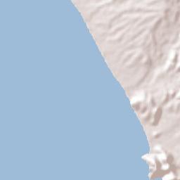 Todos Santos Terrain Map