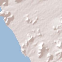 El Pescadero Terrain Map