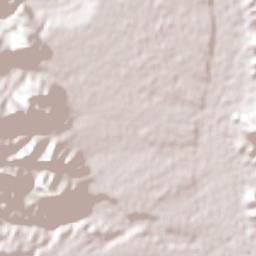 Las Veredas Terrain Map