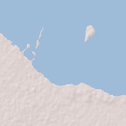 Cárdenas Terrain Map