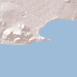 Cabo San Lucas Terrain Map
