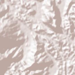 Hà Giang Terrain Map