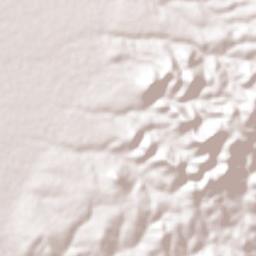 Zacatecas Terrain Map
