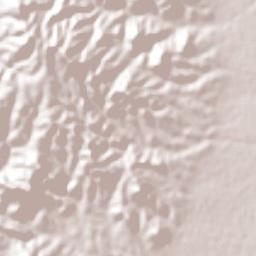 Sauceda de La Borda Terrain Map