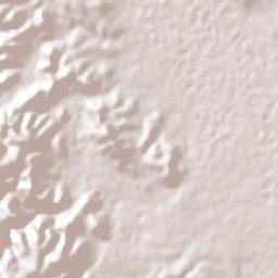 Cerritos Terrain Map