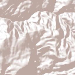 Mezquitic Municipality Terrain Map