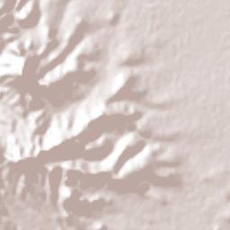 Asientos Terrain Map