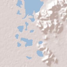Llano del Tigre Terrain Map