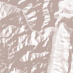 Thị Xã Mưòng Lay Terrain Map