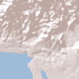 Trinidad Terrain Map