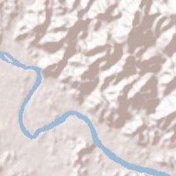 Tuyên Quang Terrain Map