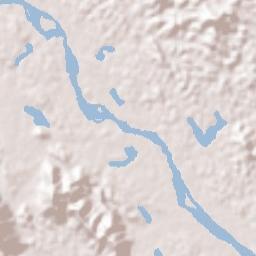 Huyện Hạ Hòa Terrain Map