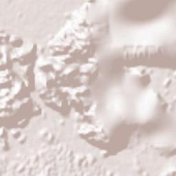 Huyện Hũu Lũng Terrain Map