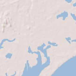 Móng Cái Terrain Map