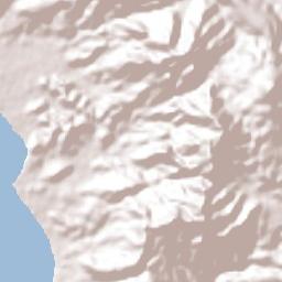 Aticama Terrain Map