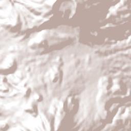 San Luis de Lozada Terrain Map
