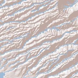 Hālawa Heights Terrain Map