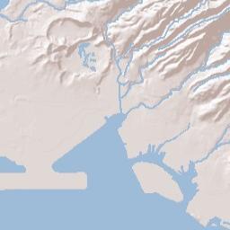 Honolulu Terrain Map