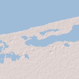 Chuburná Terrain Map