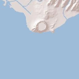 waikiki beach, US Terrain Map