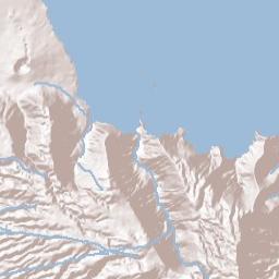 Kalawao County Terrain Map