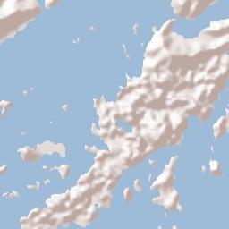 Huyện Vân Đồn Terrain Map