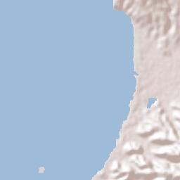 Colonia Paraíso Escondido Terrain Map
