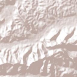 Santa Catarina Terrain Map